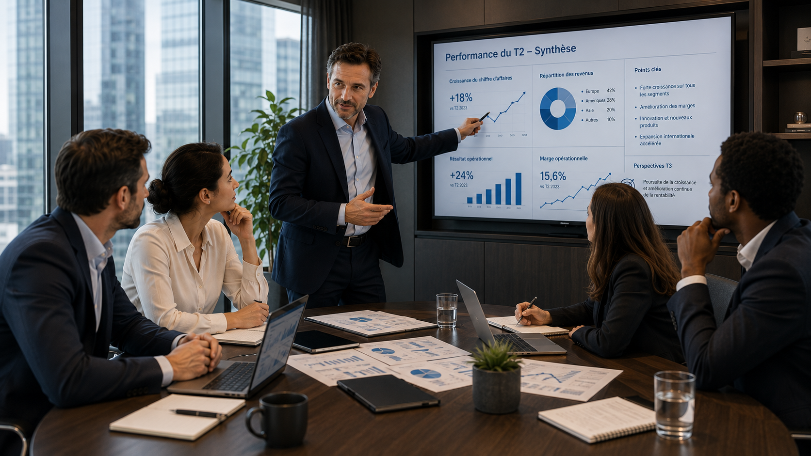Refonte stratégique d'un groupe d'investissement